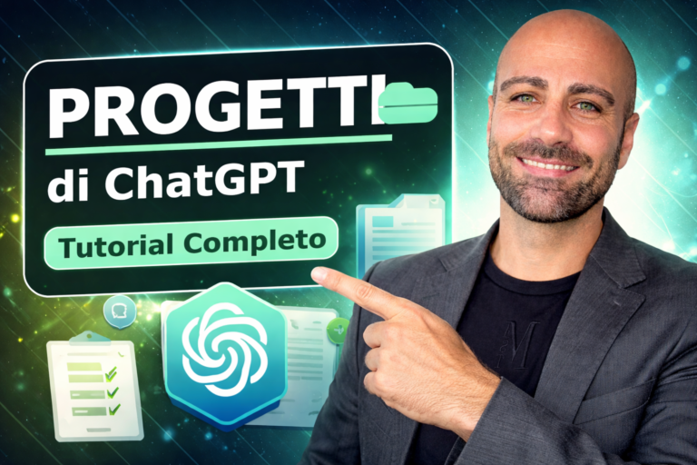 progetti di chatgpt tutorial completo