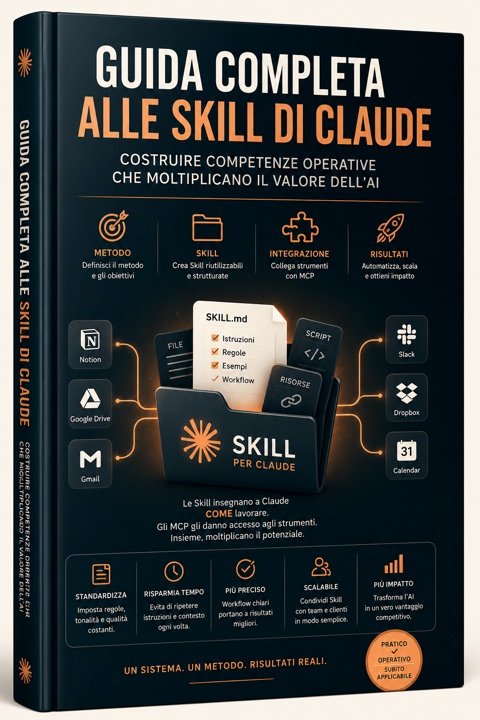 Copertina della guida completa alle Skill di Claude